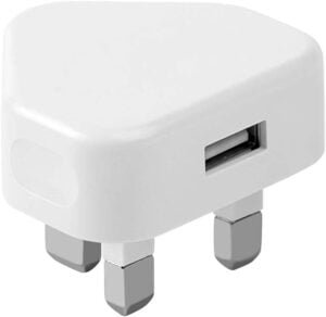 USB Charger Adaptor White
