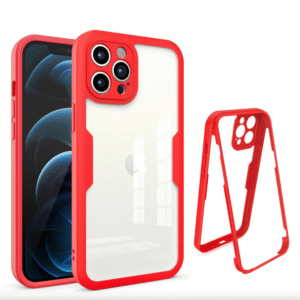 Red Shockproof Case Full Screen Cover for Iphone for Apple Iphone 15 Pro Max